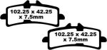 Тормозные колодки EBC FA447HH