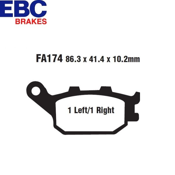 Тормозные колодки EBC FA174