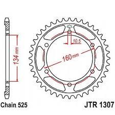 Звезда задняя JT 1307.41