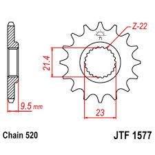 Звезда передняя JTF 1577.15