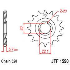 Звезда передняя JTF 1590.13