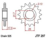 Звезда передняя JTF 297.15