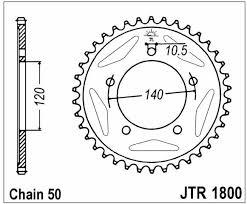 Звезда задняя JTF 1800.42