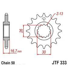 Звезда передняя JTF 333.16