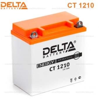 Аккумулятор Delta CT 1210 (12V / 10Ah) [YB9A-A, YB9-B,12N9-4B-1]