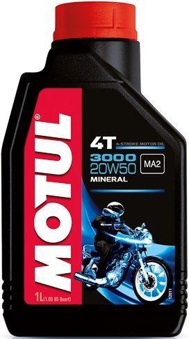 Масло MOTUL 3000 4T 20W-50 1L