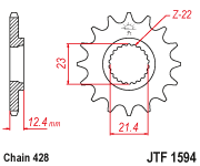 Звезда ведущая JTF 1594.15