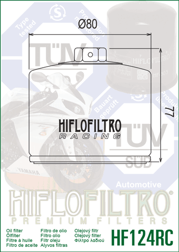 Масляный фильтр HIFLO FILTRO – HF124RC