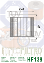 Масляный фильтр HIFLO FILTRO – HF139