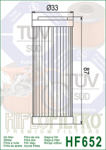 Масляный фильтр HIFLO FILTRO – HF652